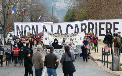 Manifestation à Valence